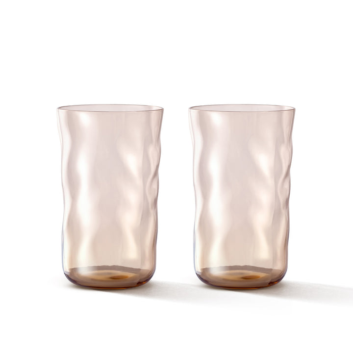 Paveau - Swirl longdrinkglas 46 cl Glow - Set van 2