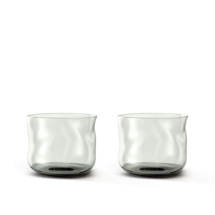 Paveau - Swirl tumbler small 24 cl Mist - Set van 2