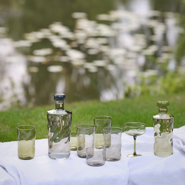 Paveau - Swirl tumbler small 24 cl Mist - Set van 2