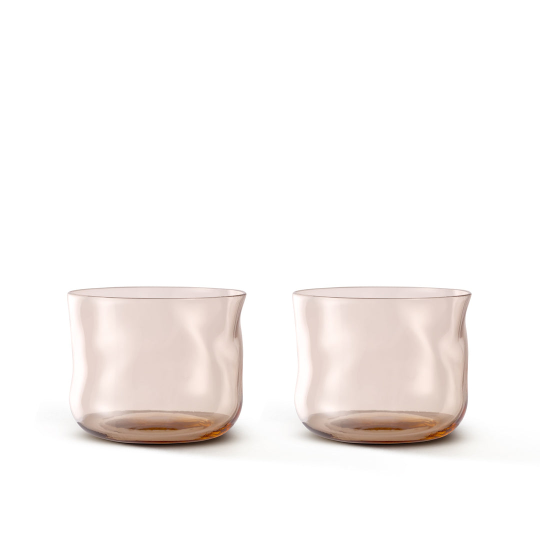 Paveau - Swirl tumbler small 24 cl Glow - Set van 2