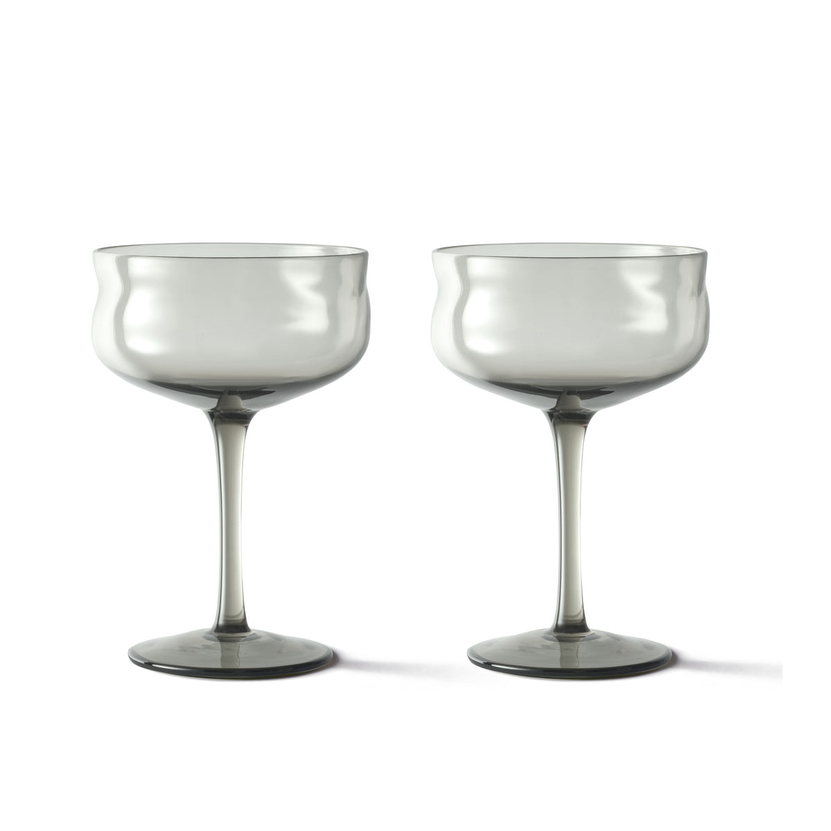 Paveau - Swirl coupeglas 26 cl Mist - Set van 2