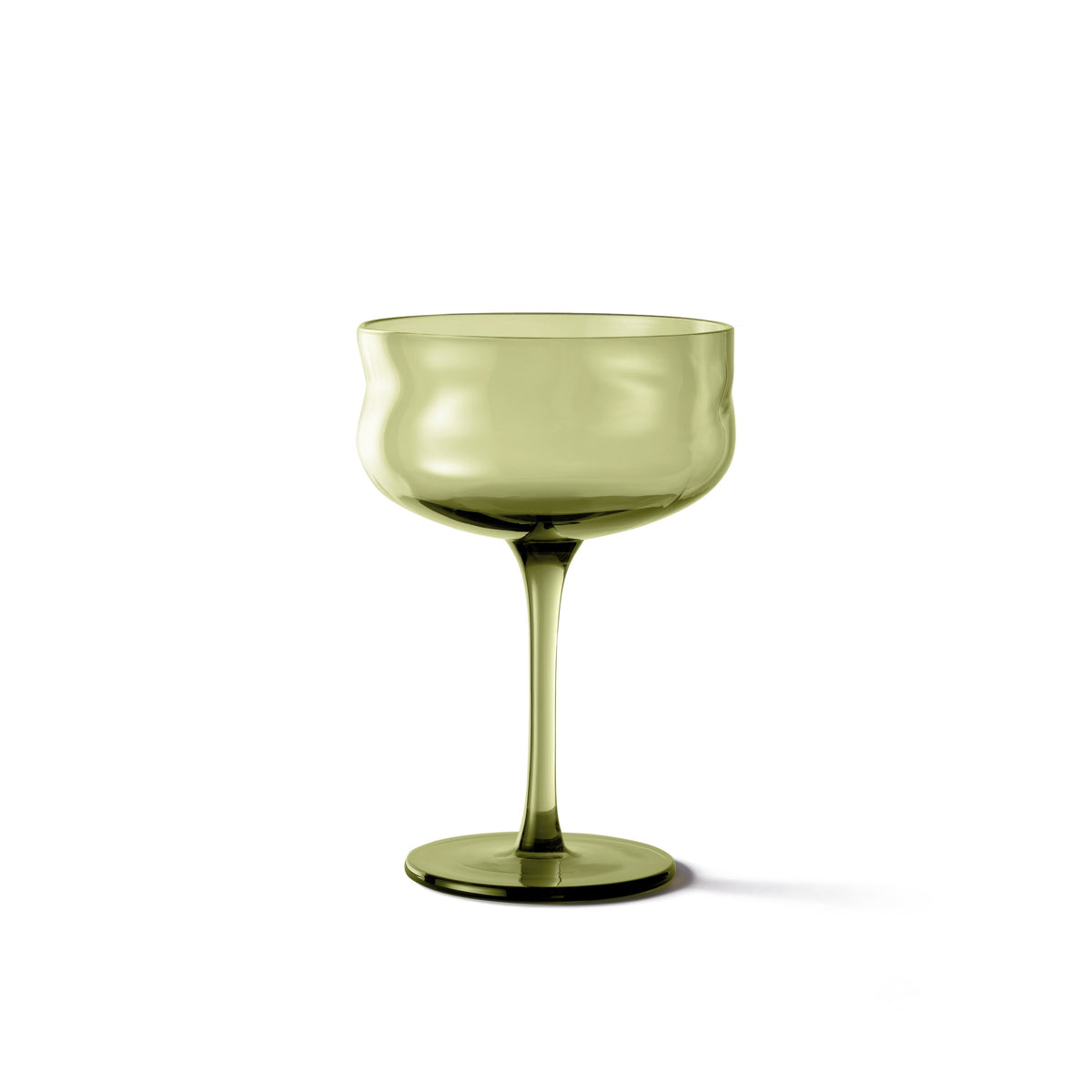Paveau - Swirl coupeglas 26 cl Moss - Set van 2