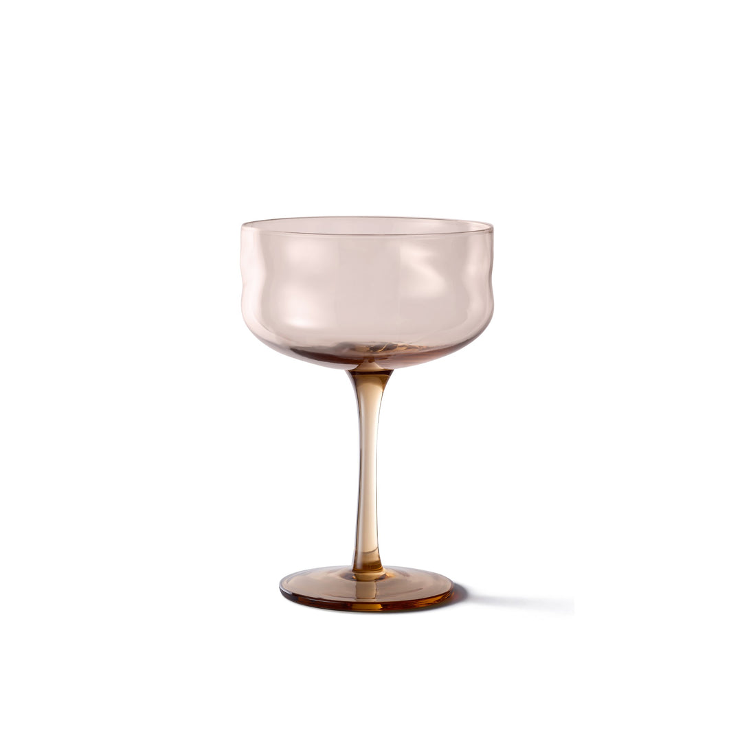 Paveau - Swirl coupeglas 26 cl Glow - Set van 2