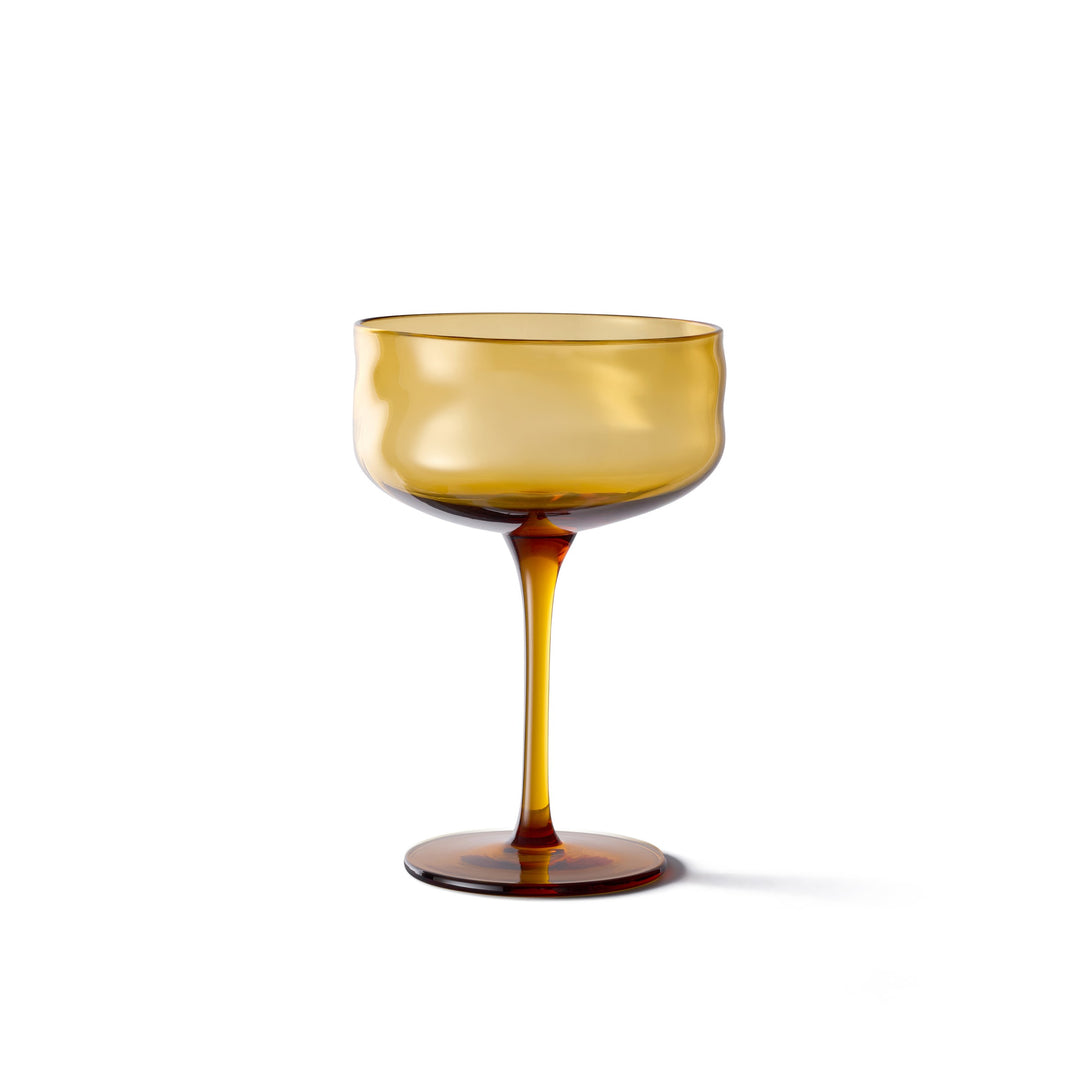 Paveau - Swirl coupeglas 26 cl Dune - Set van 2