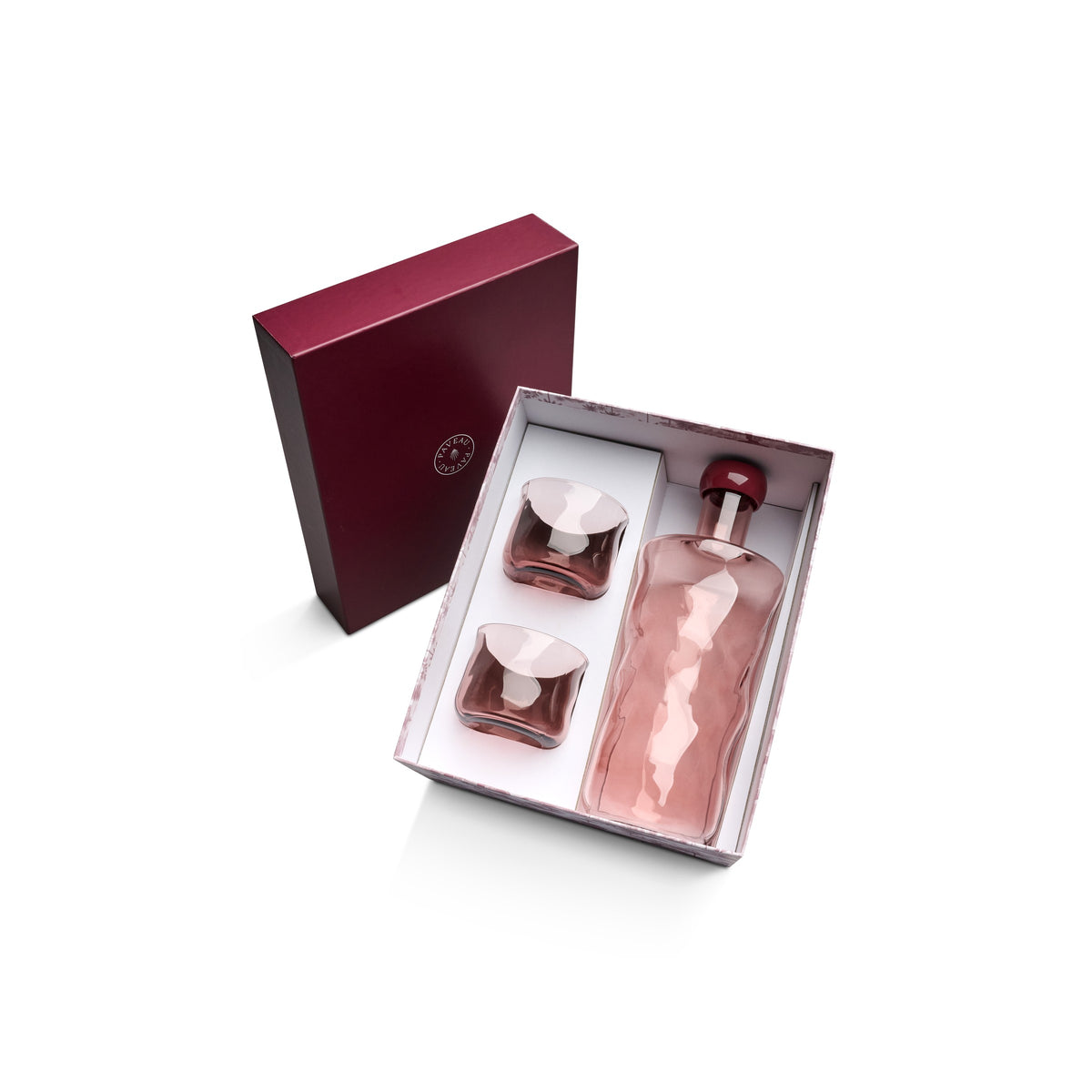 Paveau - Swirl geschenkset 1 fles large + 2 tumblers - Silt