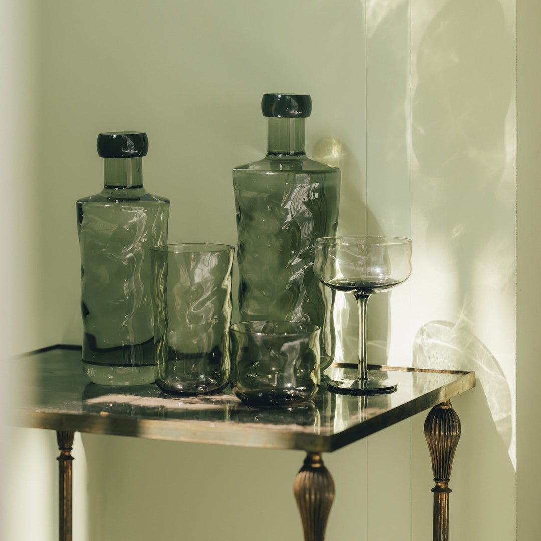 Paveau - Swirl geschenkset 1 fles large + 2 tumblers - Mist