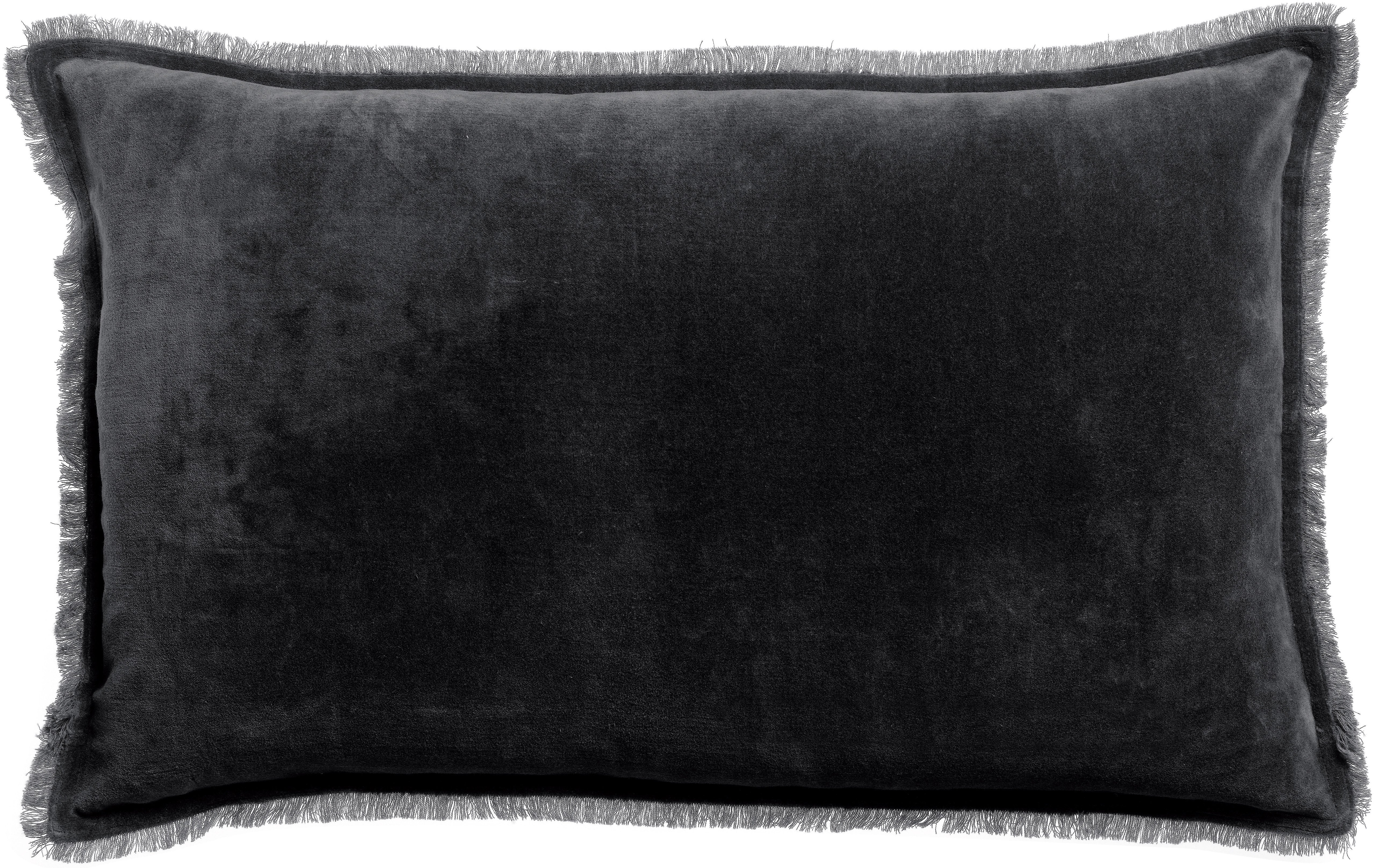 Effen kussen Fara Caviar 40 X 65