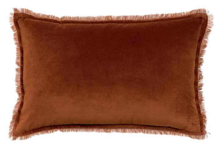 Vivaraise - Effen kussen Fara Caramel 40 X 65