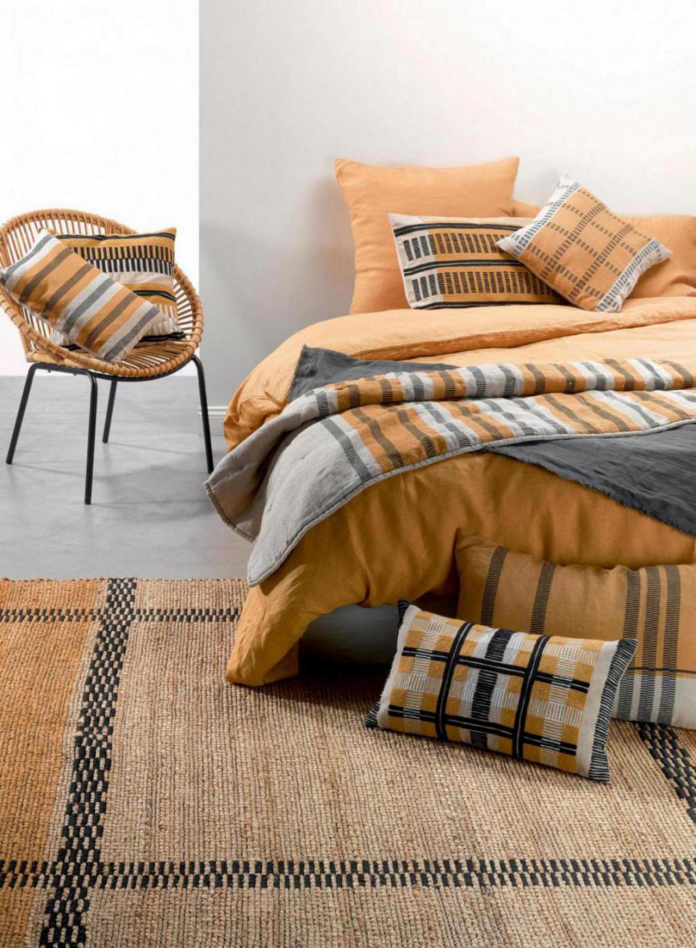 Bedloper Zeff Eden Ocre 90 X 240