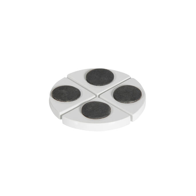 Pot Feet Glossy White