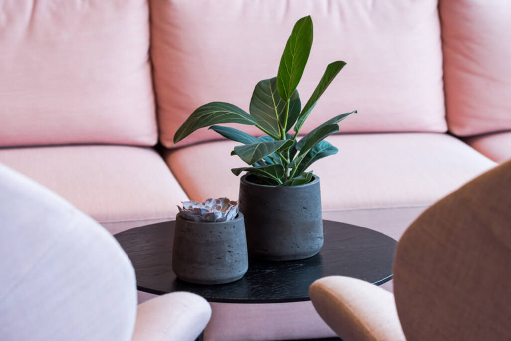 Pottery Pots - Bloempot Patt L, Klei Washed