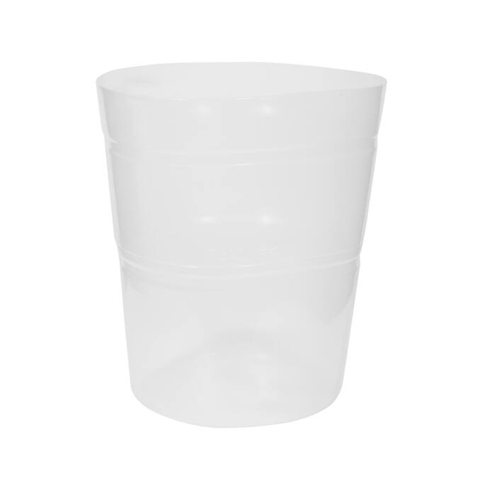 Plastic Pot Inserts, Transp. Ø50x38