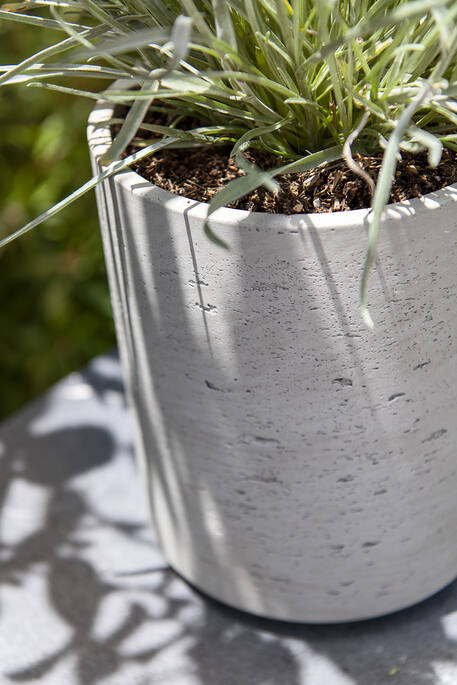 Pottery Pots - Bloempot Puk S, Grijs Washed
