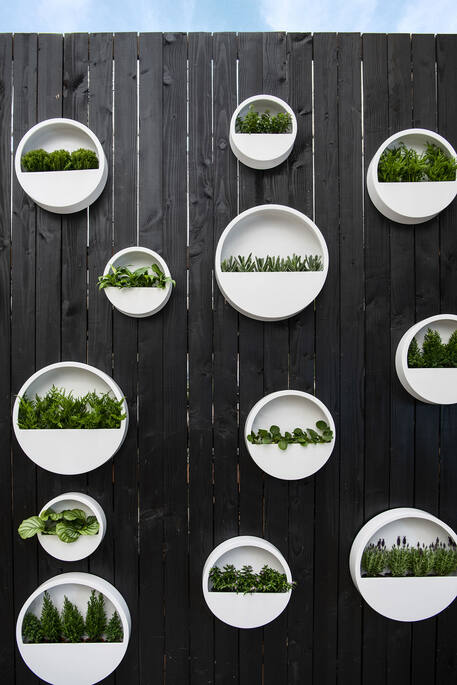 Pottery Pots - Bloempot Wally (hanging) S, Hoogglans Wit