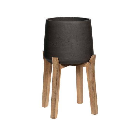 Patt M (Feet High), Black Washed