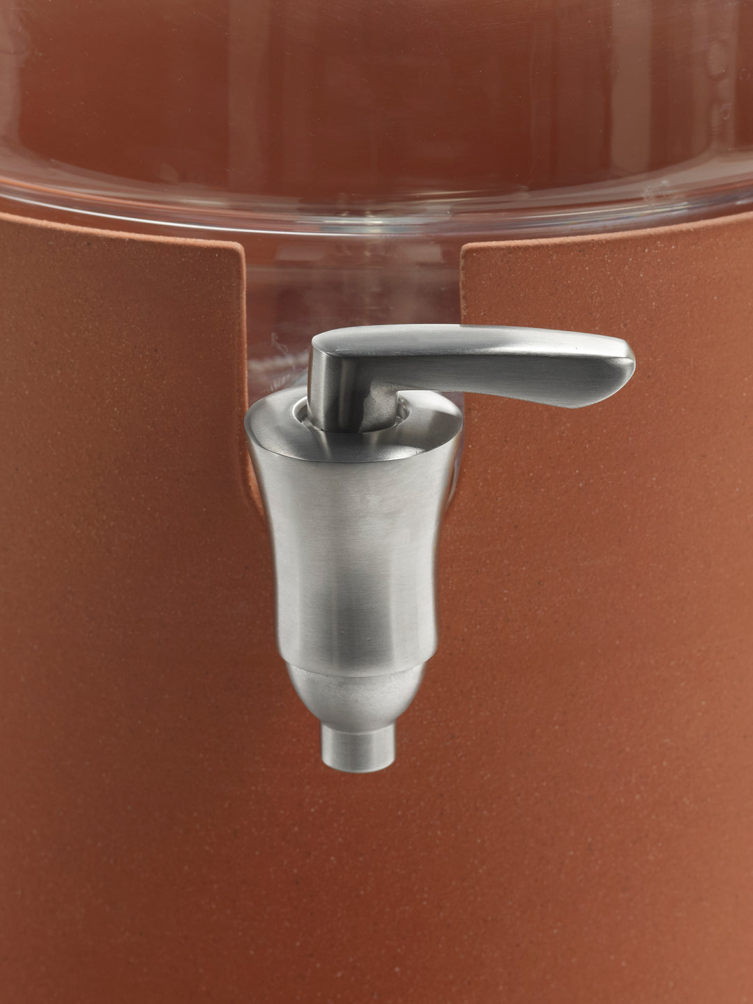 Serax - Studio Simple - Voorraadpot Terracotta Met Kraan L