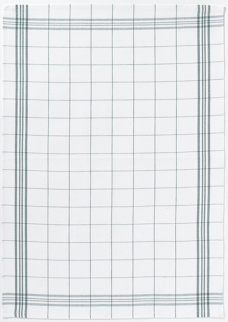Theedoek Carreaux Gris 50 X 70