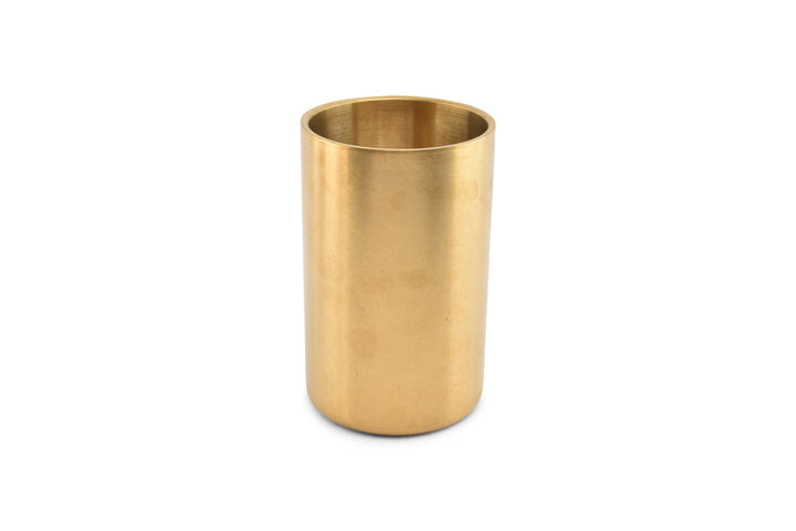 Bonbistro - Wijnkoeler 12xH19cm dubbelwandig antique goud Bar