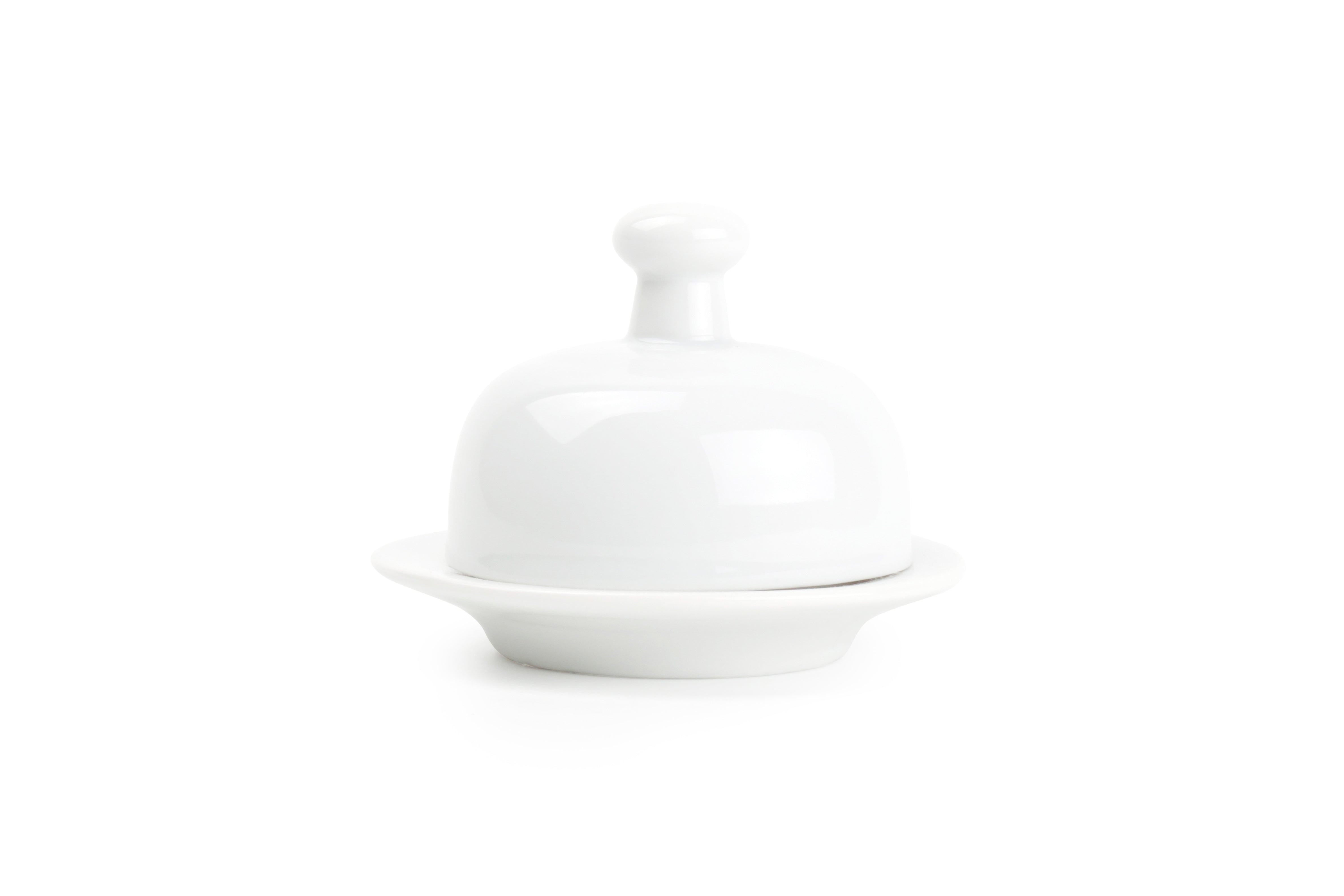 Botervloot 9,5xH7cm wit Appetite
