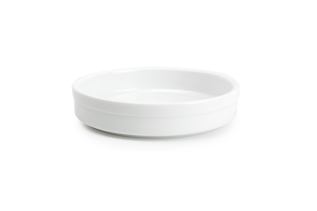 Ovenschaal 14xH3cm wit Flavor  - Set van 6