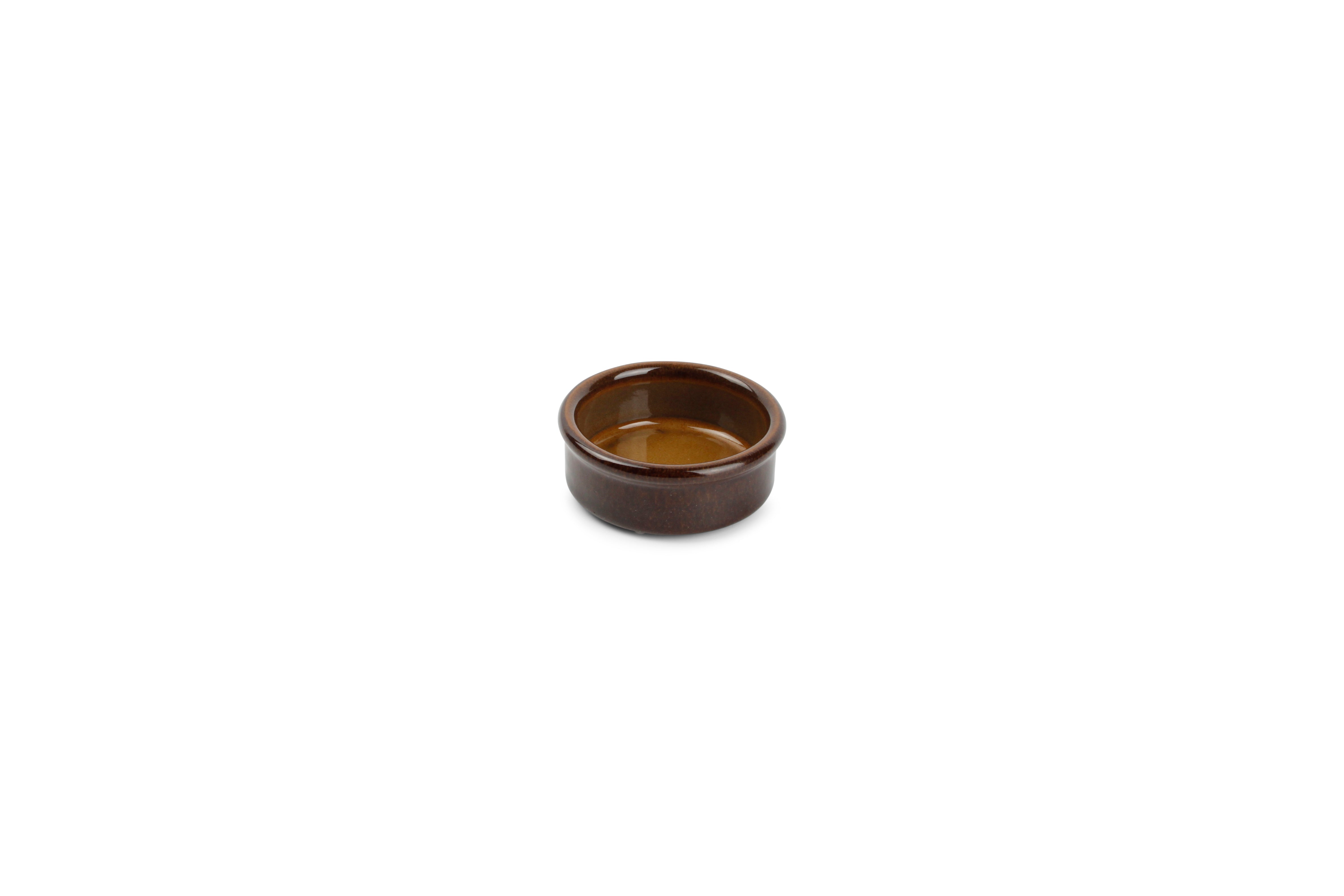 Ovenschaal 6xH2,5cm bruin Forno