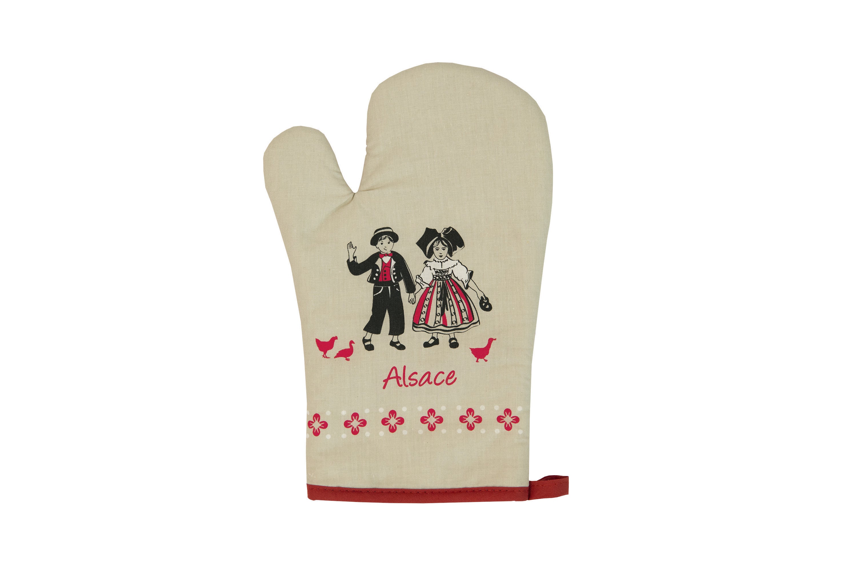 Ovenwant en Pannenlap Kindheit Ficelle 18 X 28