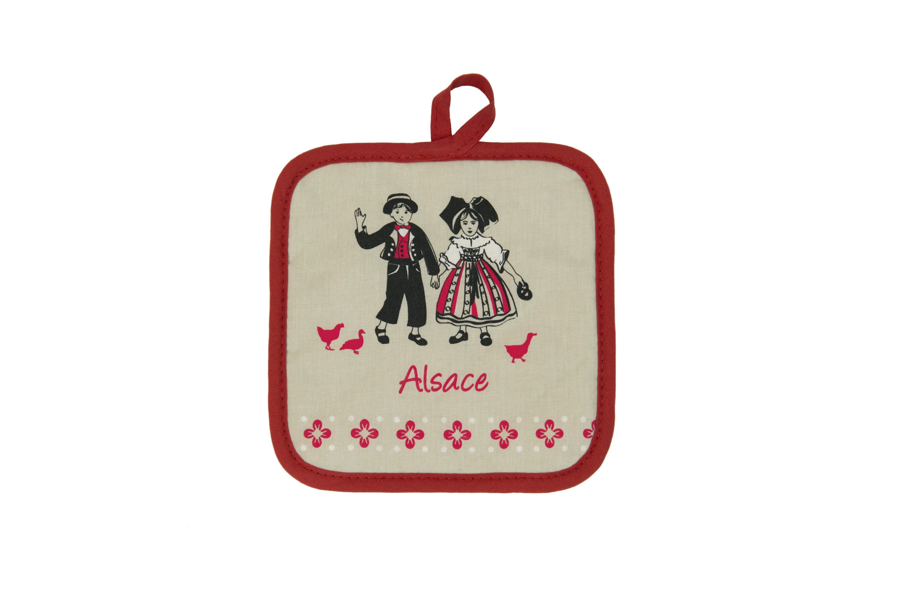 Ovenwant en Pannenlap Kindheit Ficelle 18 X 28