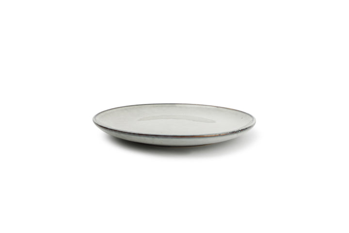 ONA - Plat bord 19,5cm groen Freckles - Set van 4