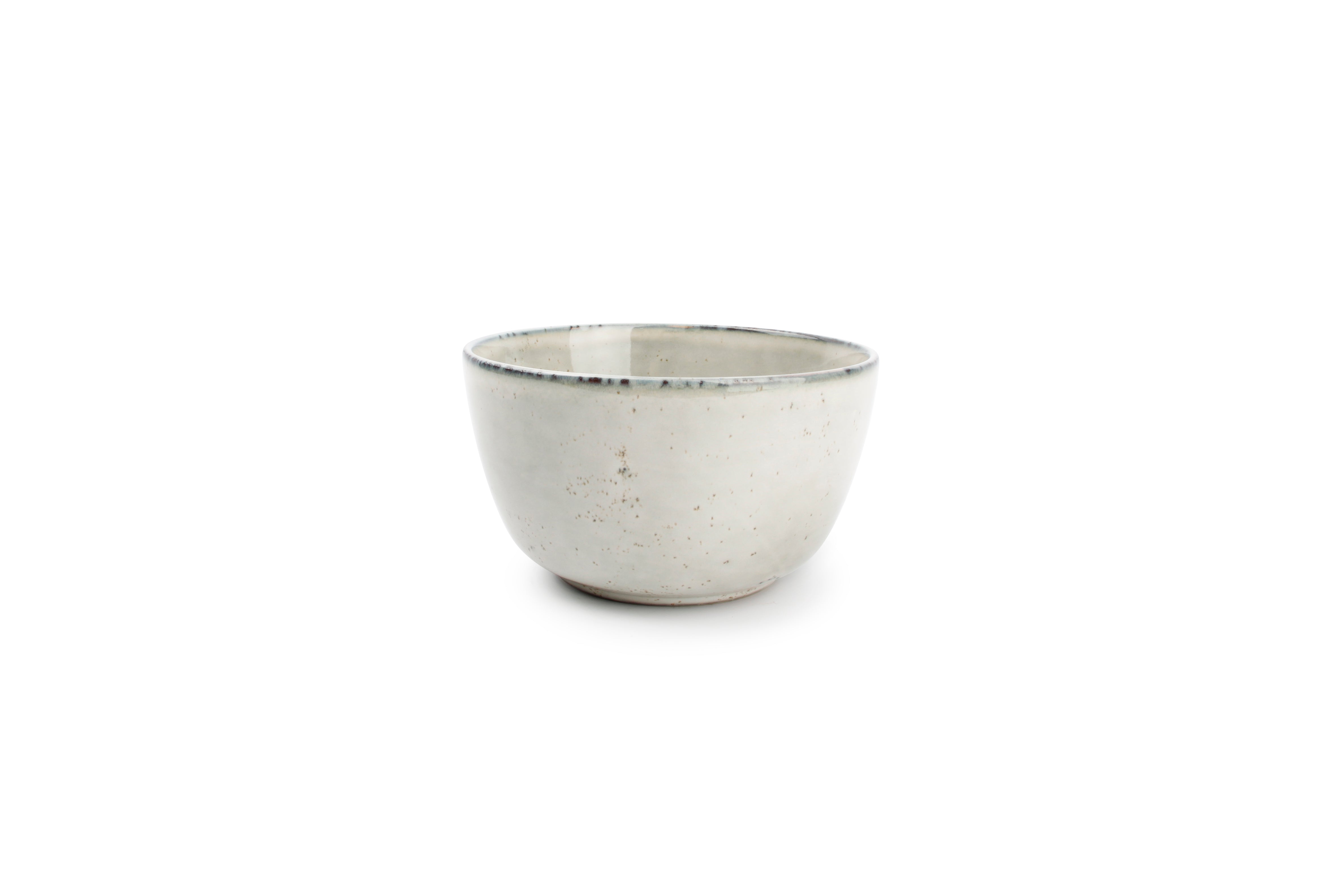 Kom 14xH8cm groen Freckles