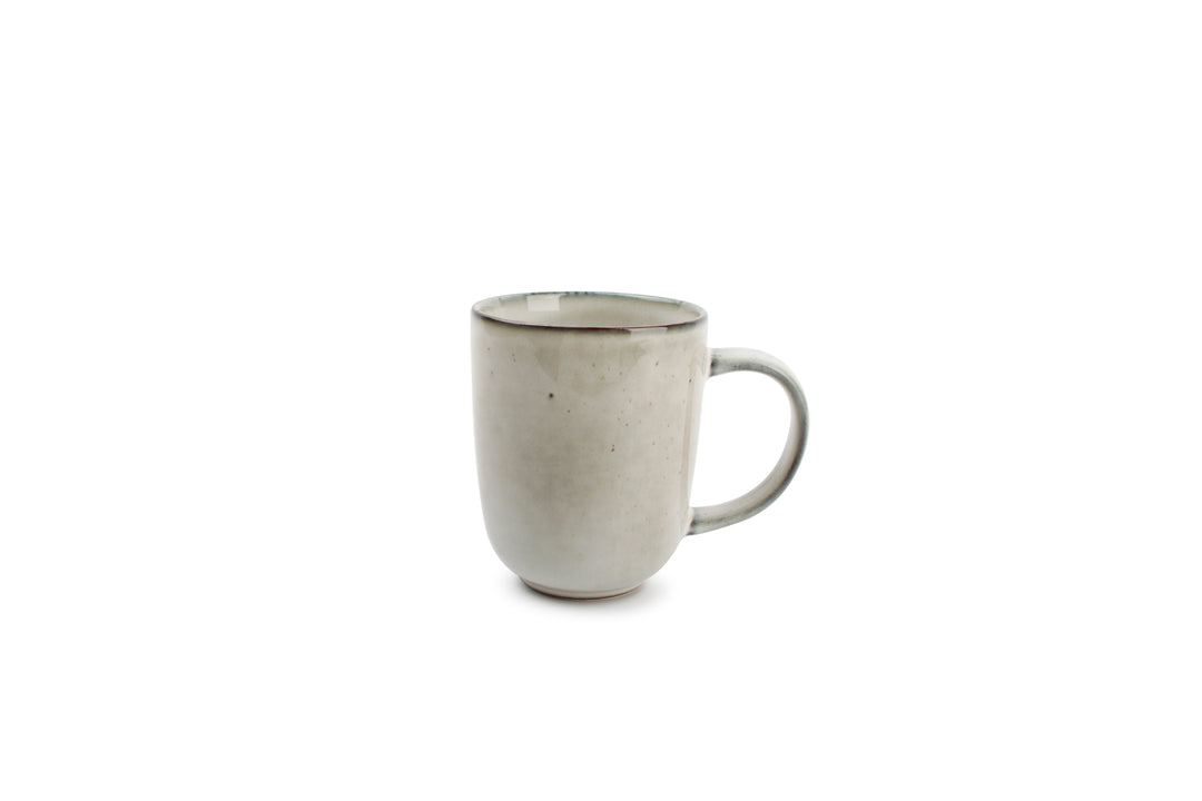 Beker 36cl groen Freckles  - Set van 4
