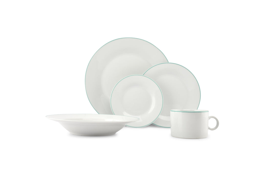 Servies 20-delig groen Prim