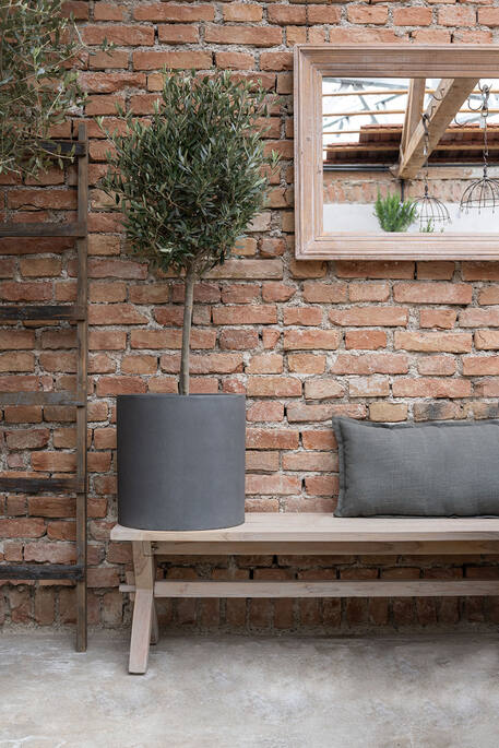 Pottery Pots - Bloempot Max M, Zwart Washed