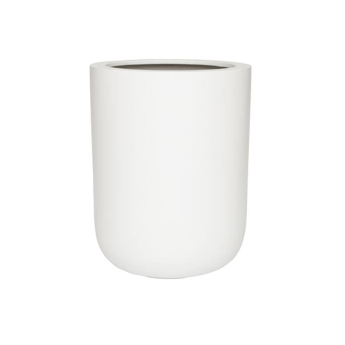 Pottery Pots - Bloempot Dice XL, Mat Wit