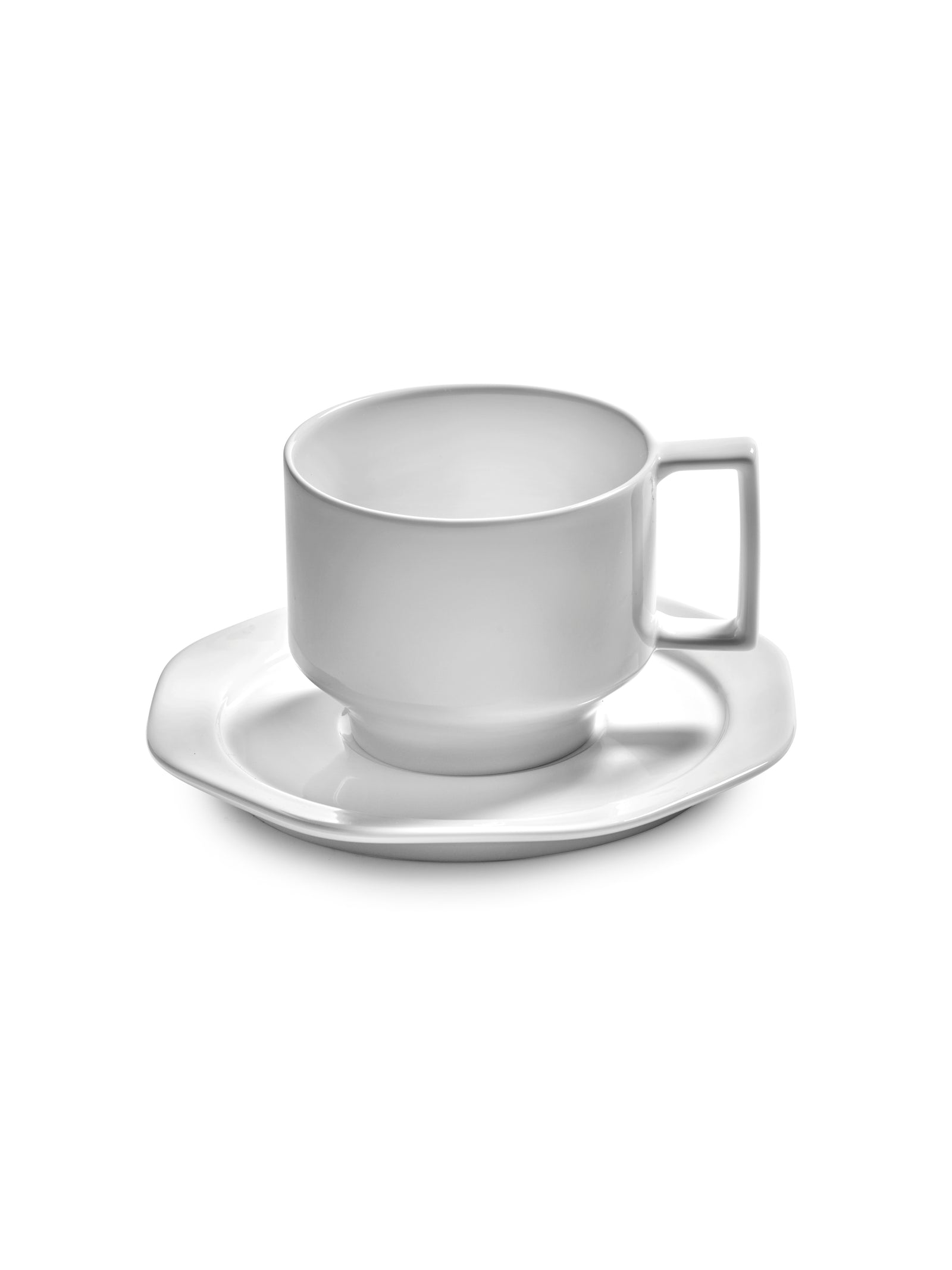 Serax - Piet Boon - Koffiekop Wit + Saucer Alba