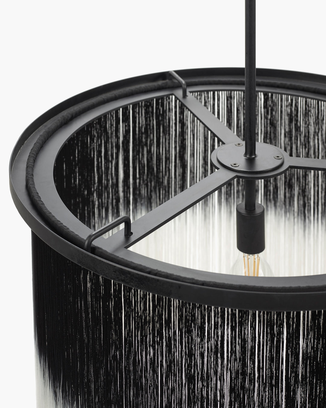 Ann Demeulemeester - Ann Demeulemeester - Hanglamp + Verlengtuk Zwart Wit Wong