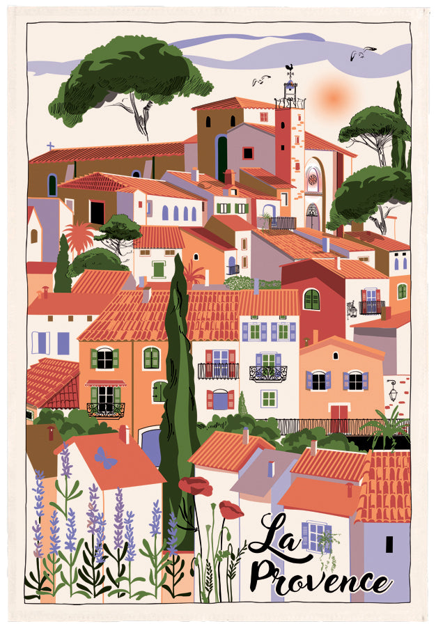 Theedoek Village Provence Écru 48 X 72