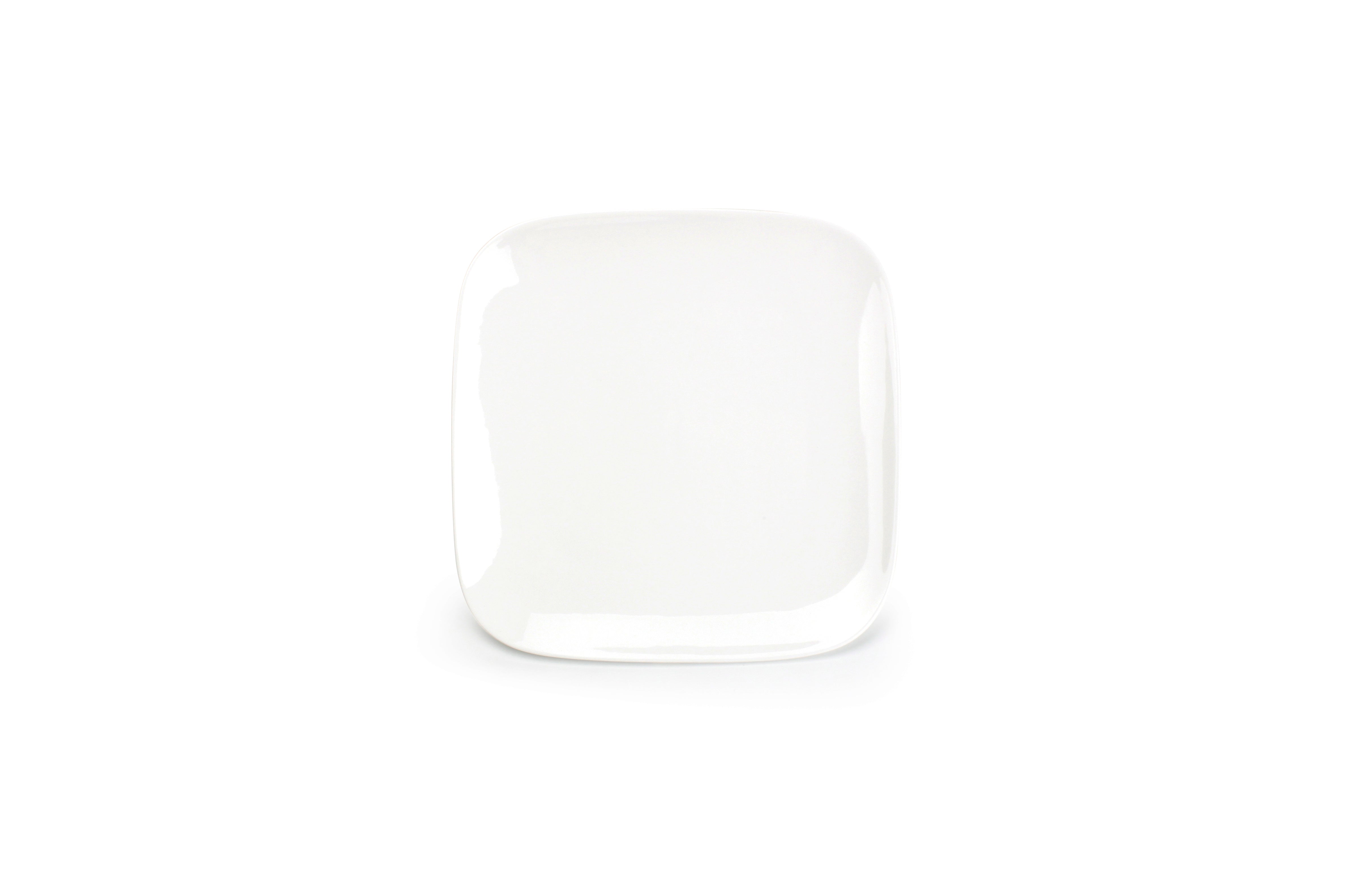 Plat bord 20x20cm wit Match