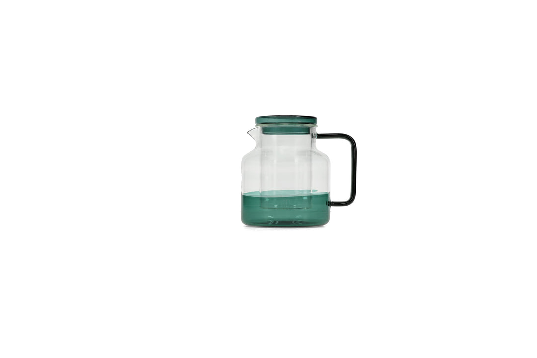 ona - Theepot 95cl met glazen filter groen Liv