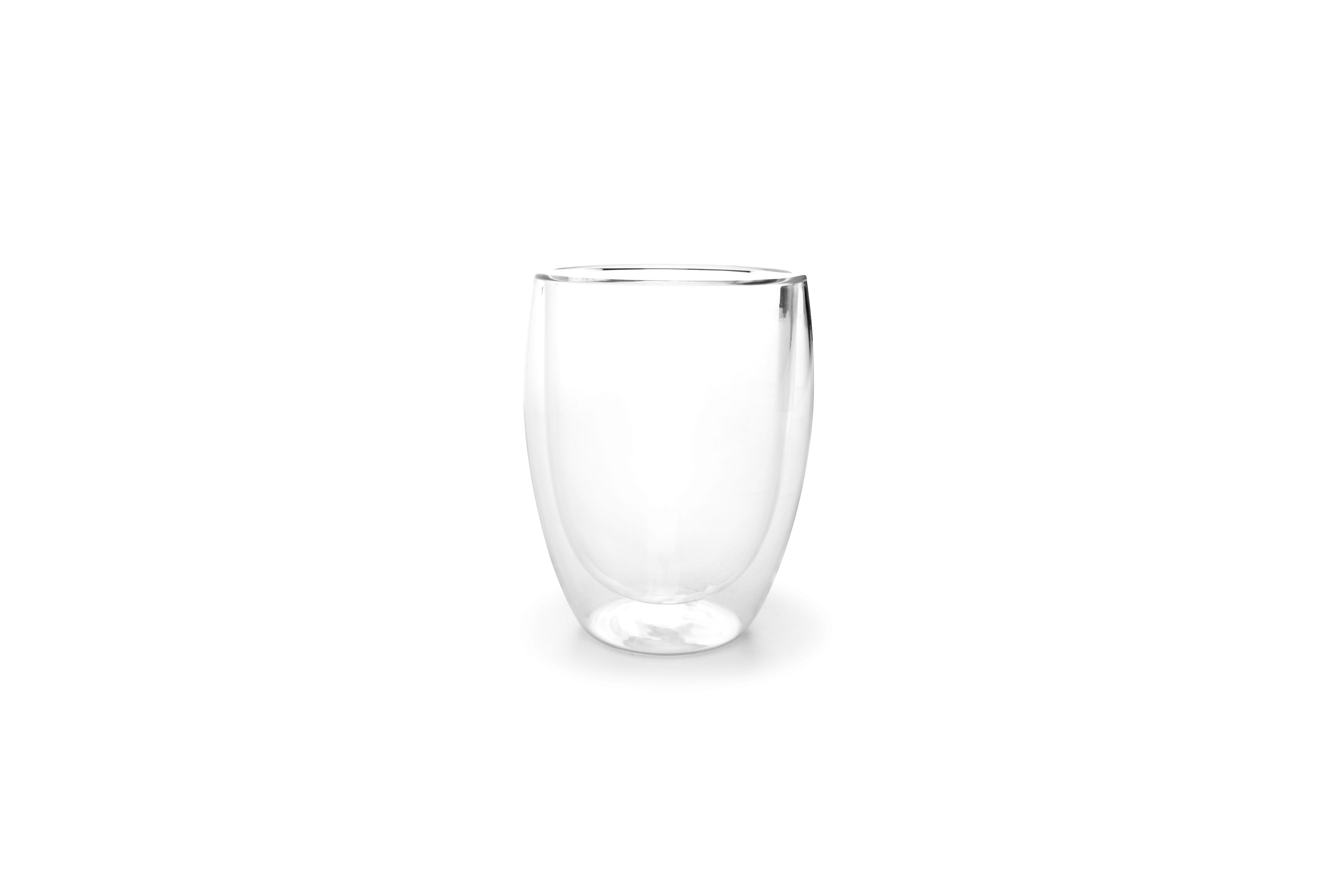 Beker 35cl dubbelwandig glas Vienna - set/2