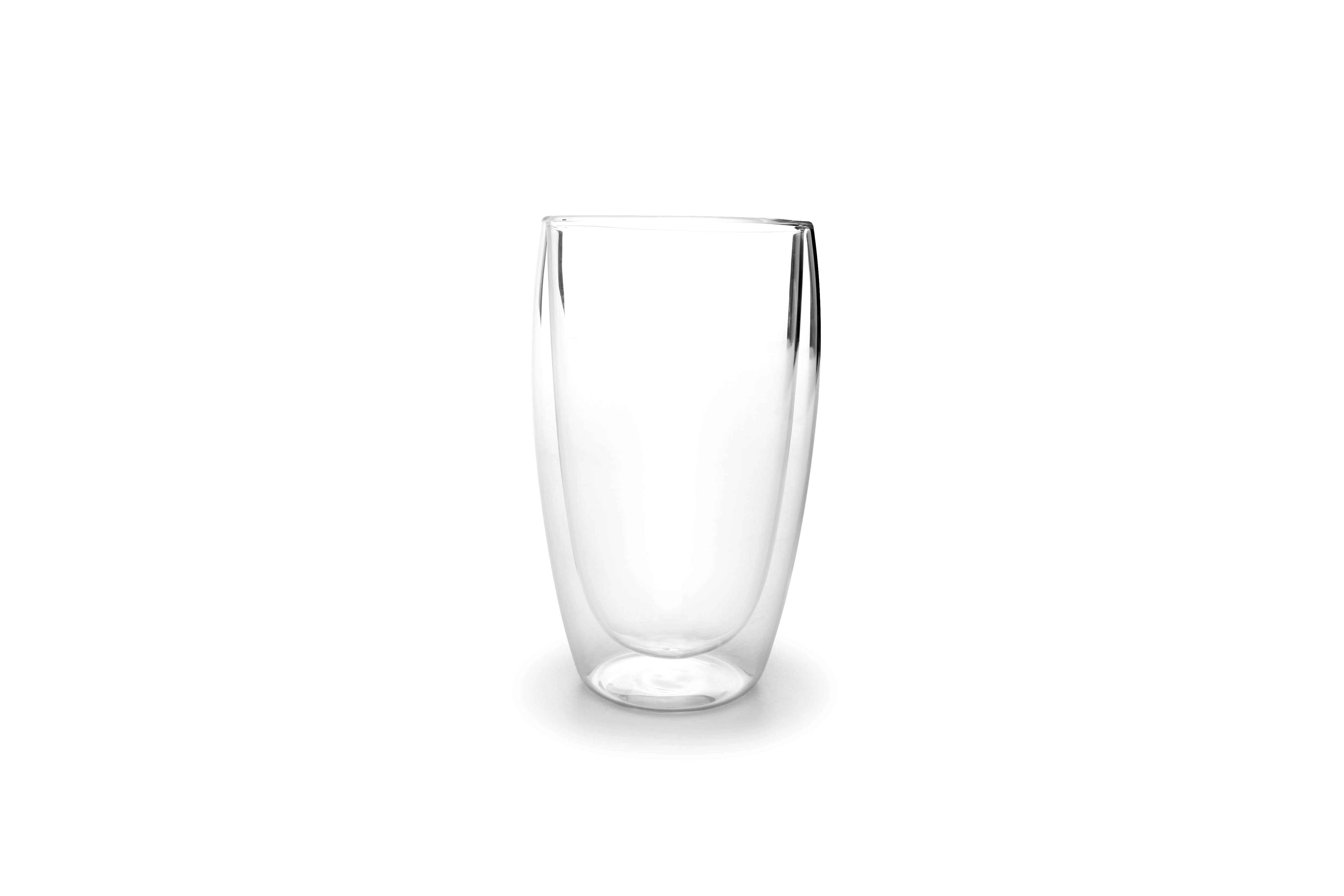 Beker 44cl dubbelwandig glas Vienna - set/2