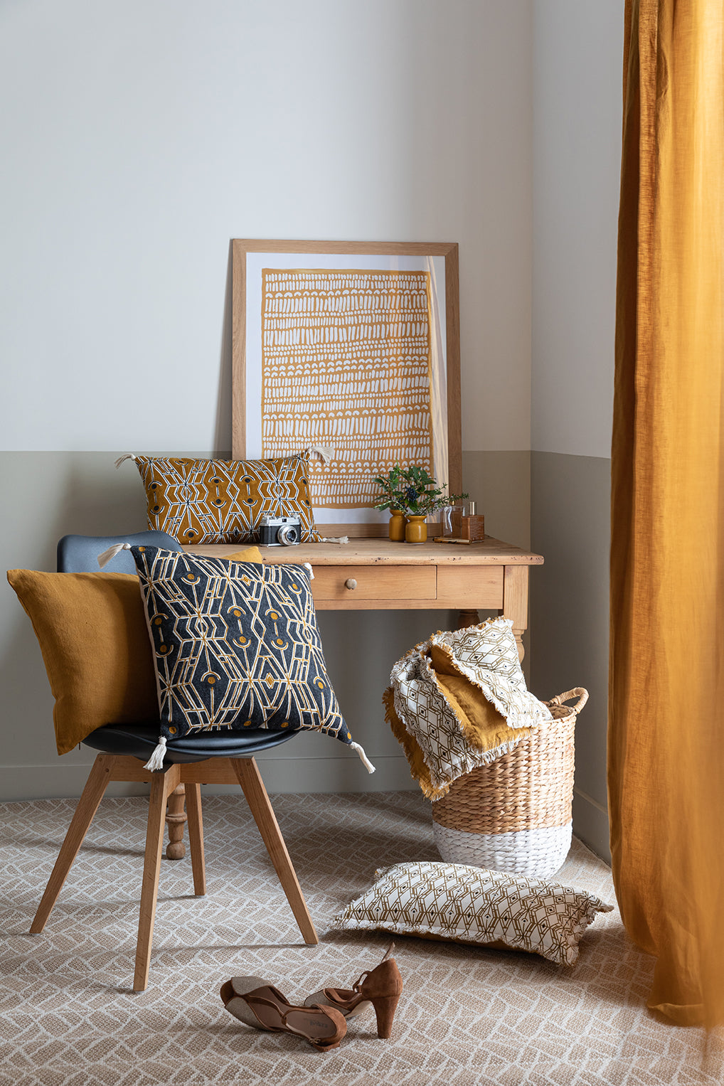 Zeff-gordijn Bronze 140 X 280