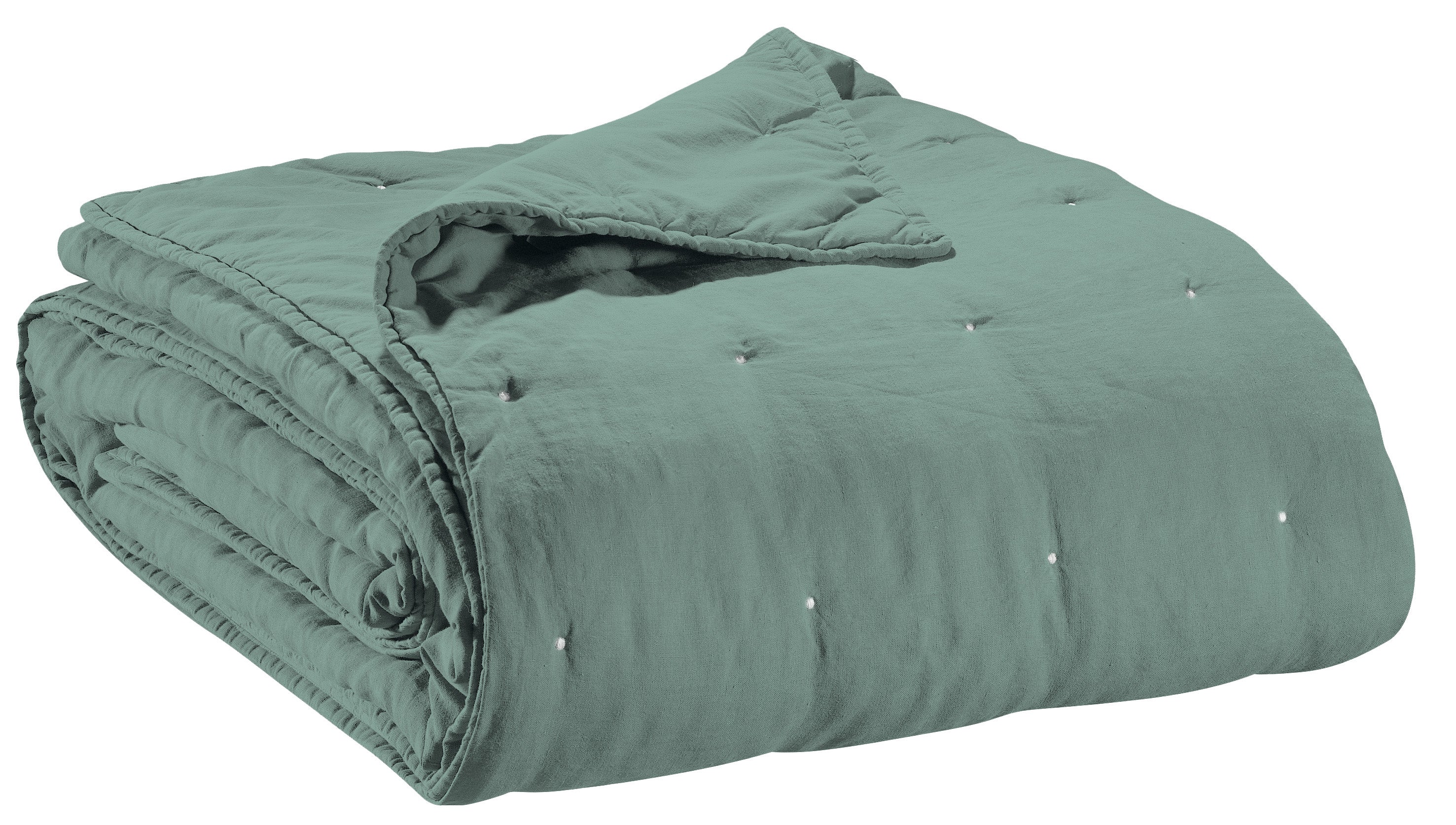 Zeff bedsprei Vert de gris 240 X 260