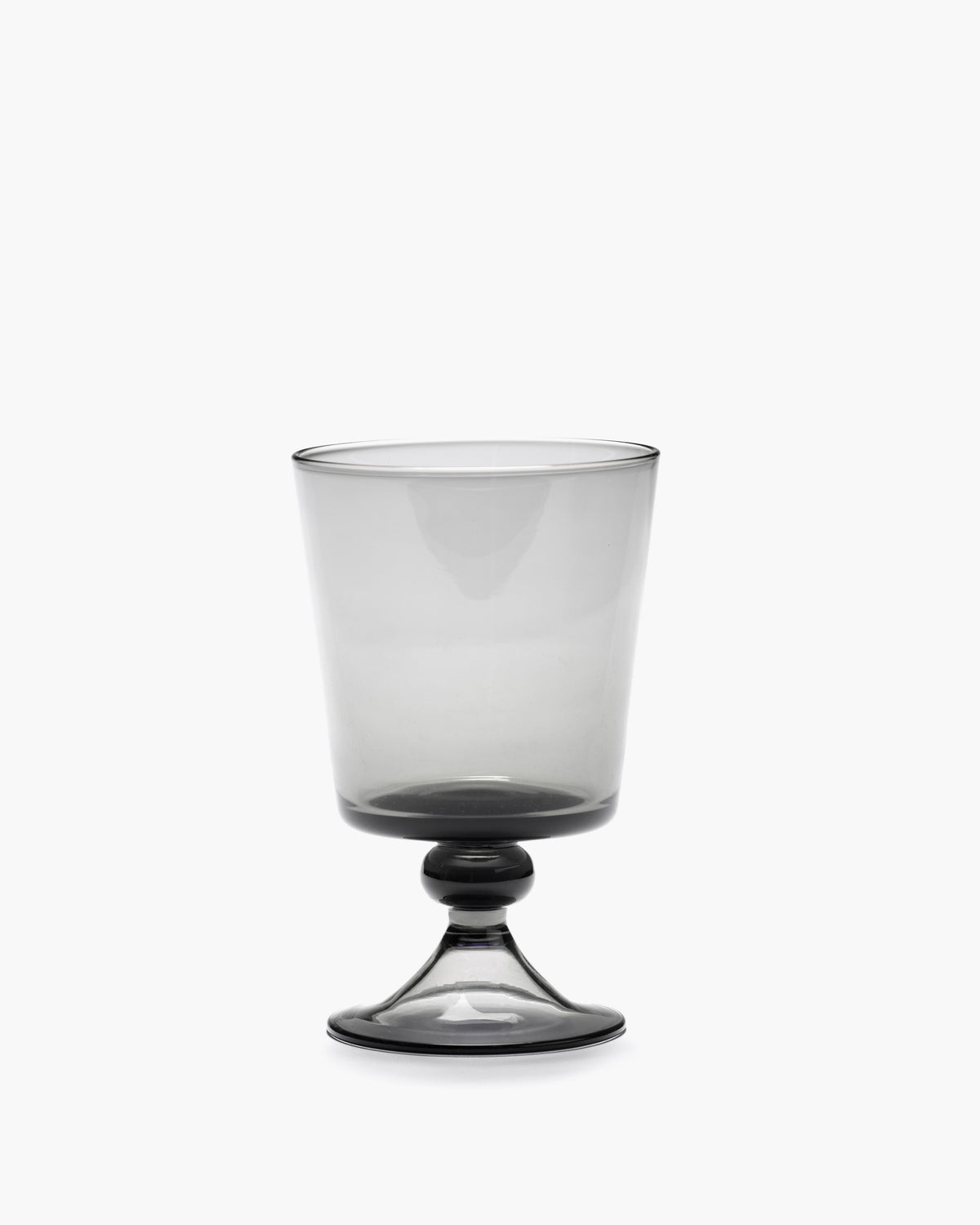 Serax - Marie Michielssen - Rodewijnglas Smoky Grey La Mère - Set van 4