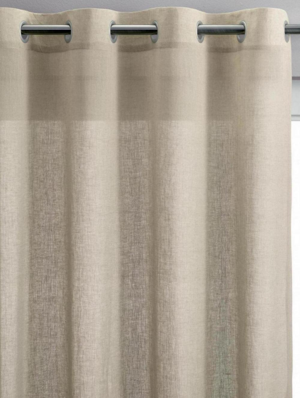 Zeff voile gordijn Naturel 140 X 280