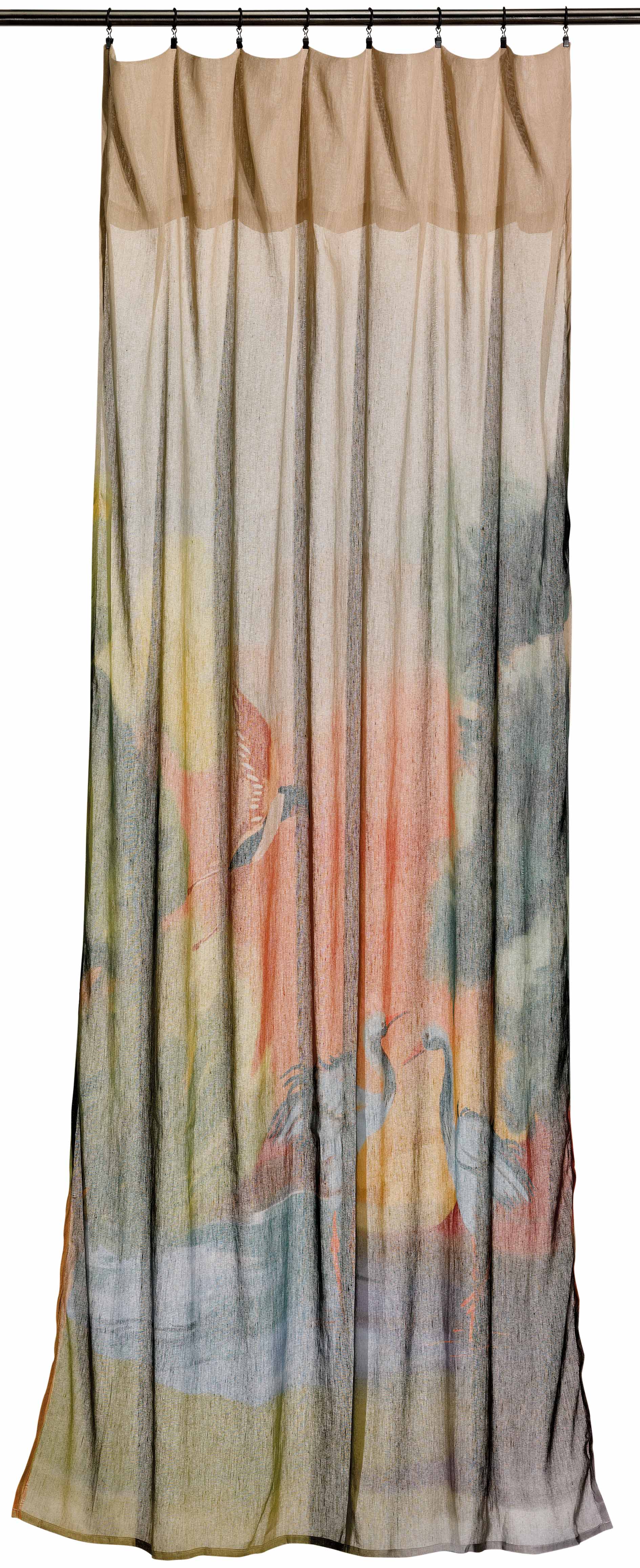 Paar gordijnen voile Zeff Lola Multico 140 X 280