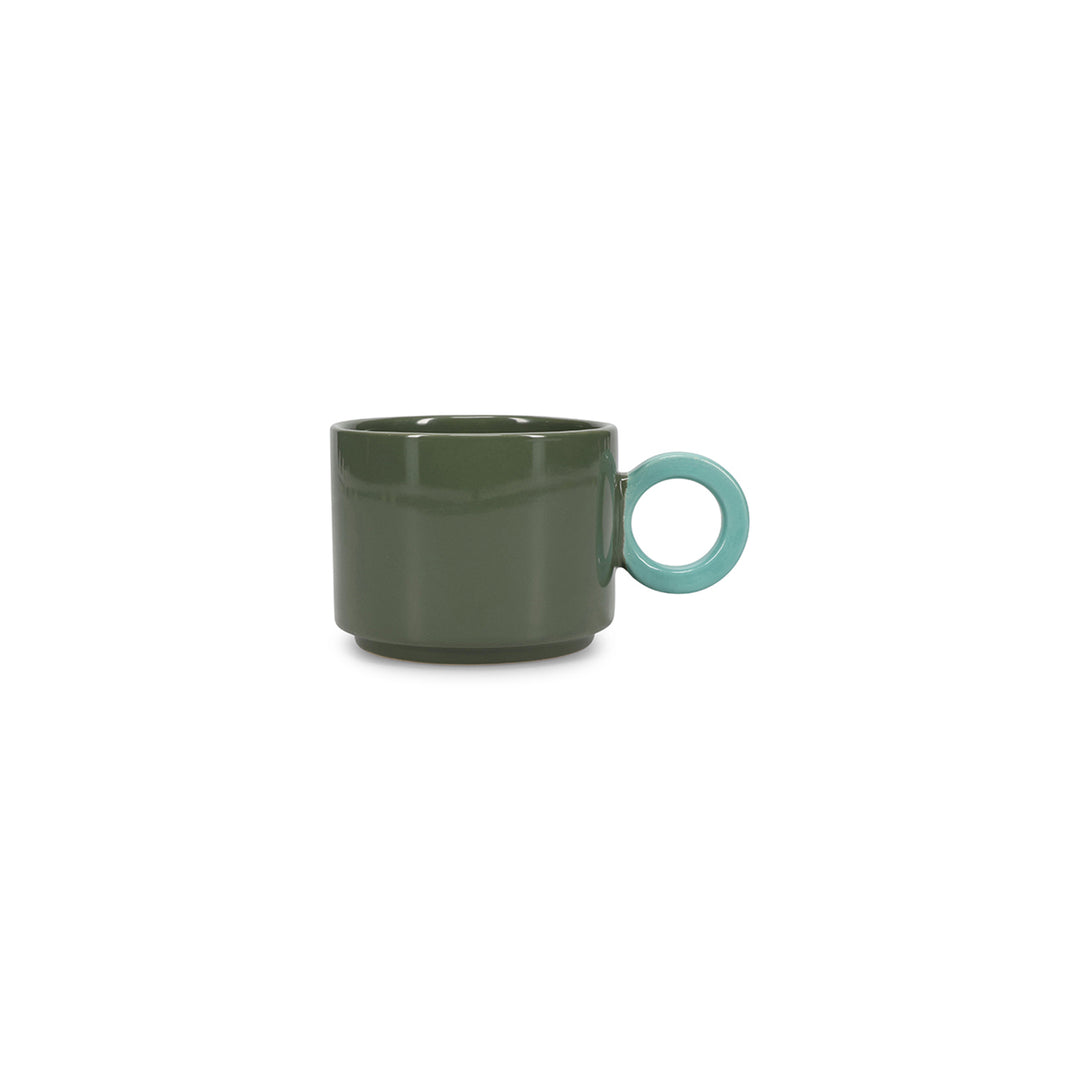 Ona - Beker 28cl groen/blauw Lou