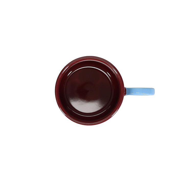 ONA - Beker 28cl burgundy Roze/light blue Lou