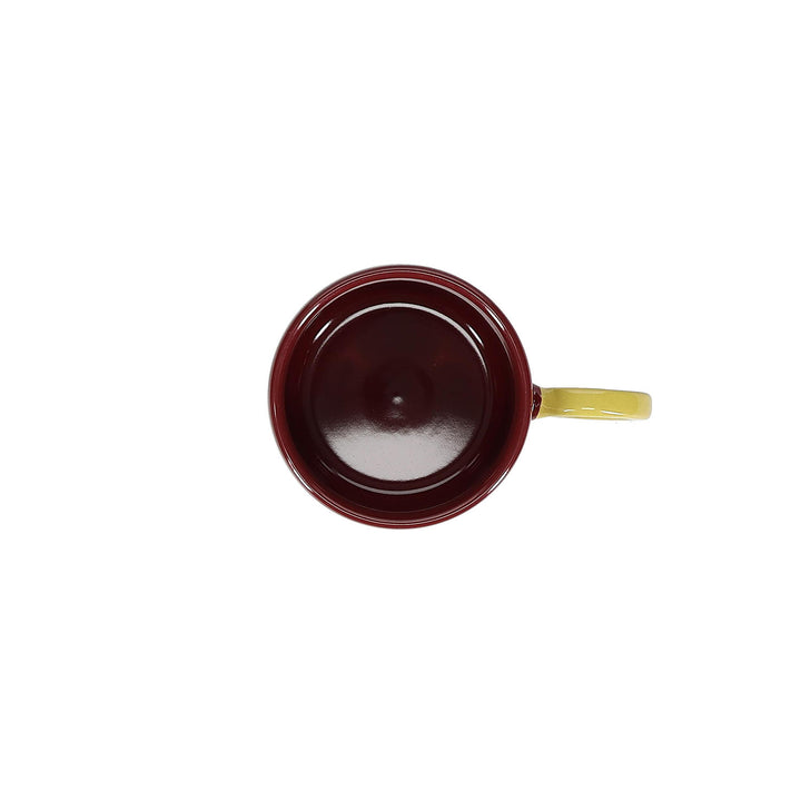 ONA - Beker 28cl burgundy Roze/mustard yellow Lou