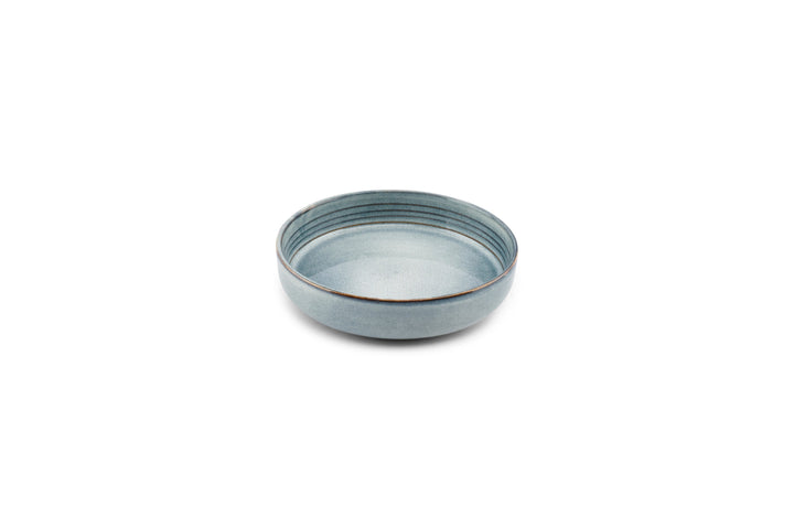 ONA - Kom 15xH3,5cm blauw Duna - Set van 4