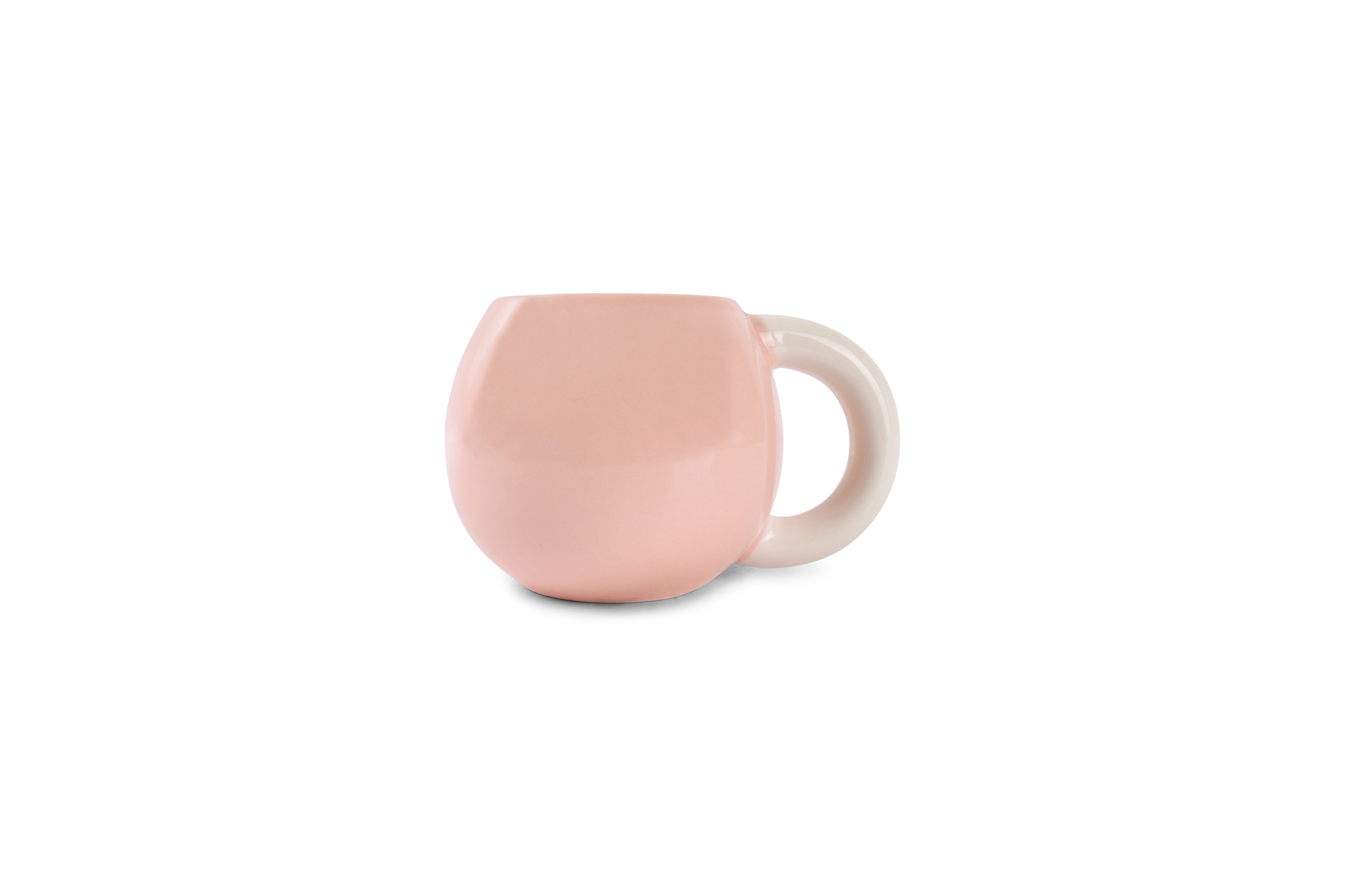 Beker 33cl rond roze Lola